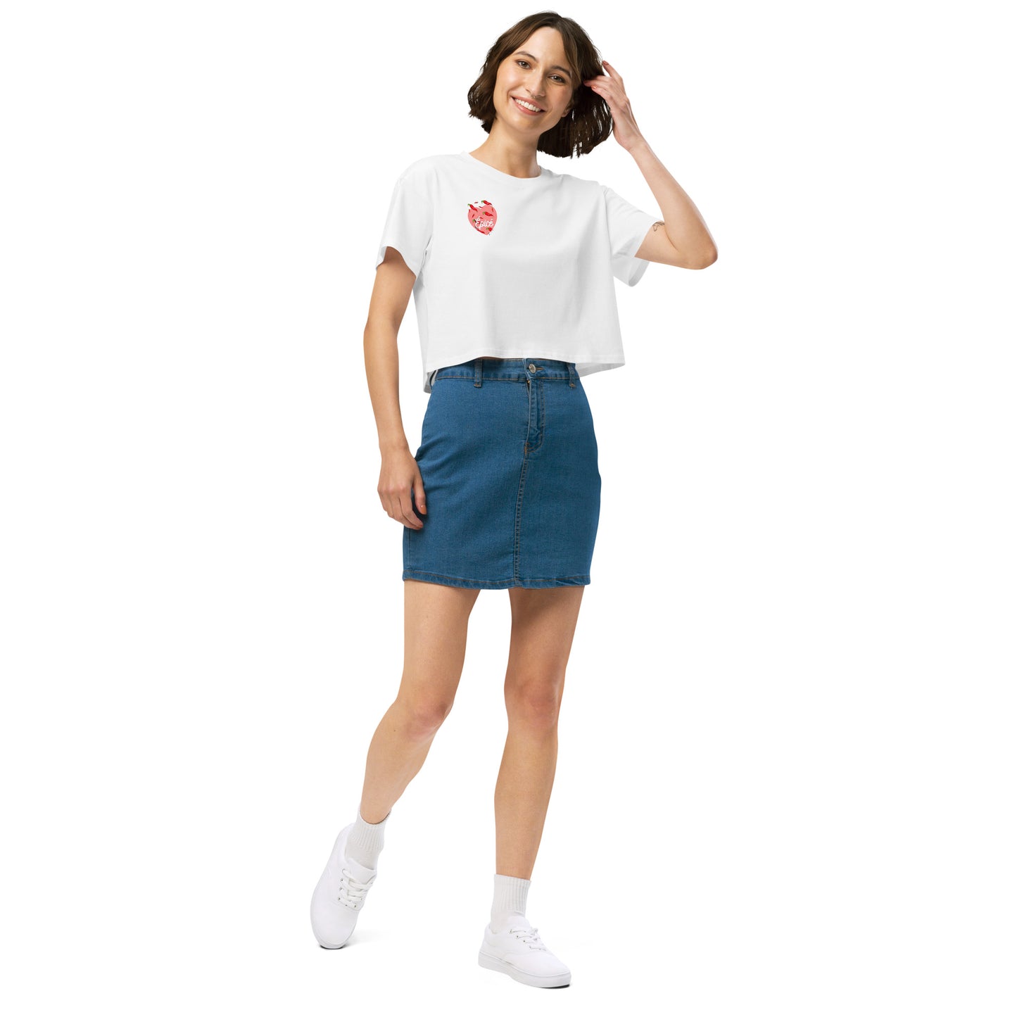 Crop top - Femme "Épicé" Edition limitée Design - Sm Creations 2025 Printemps Été