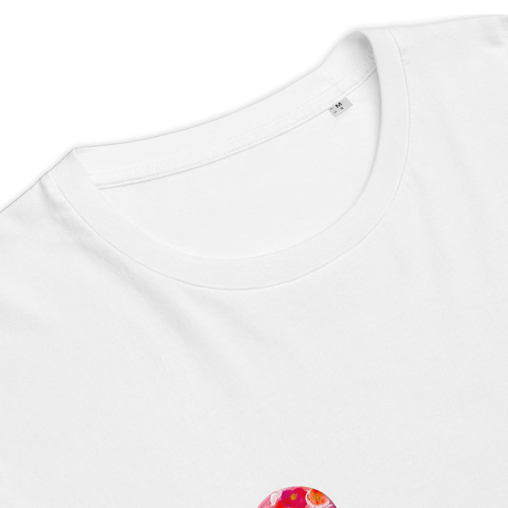 T-shirt unisexe en coton biologique "Te Amo" Design Spring Summer 2025