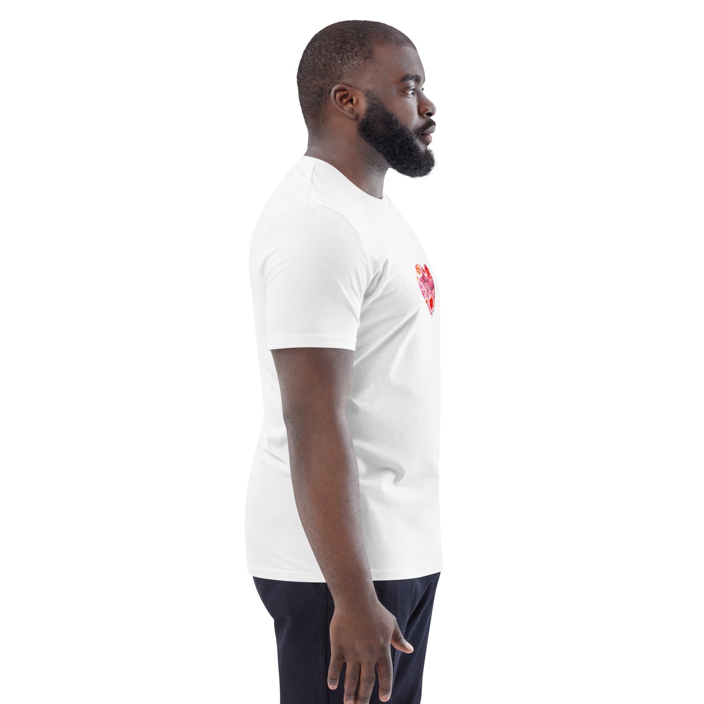 T-shirt unisexe en coton biologique "Te Amo" Design Spring Summer 2025