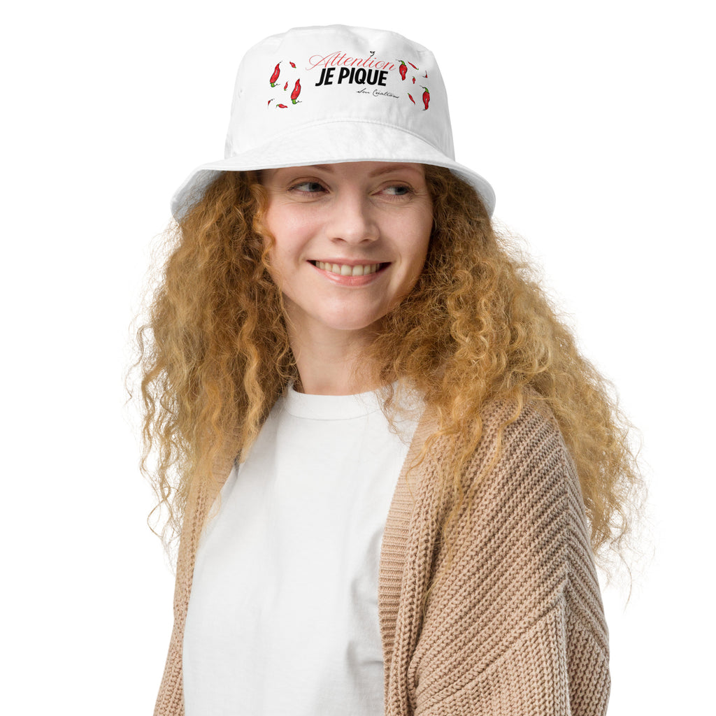 Bob écologique ''Attention je pique'' Design inédit 2025 Spring Summer