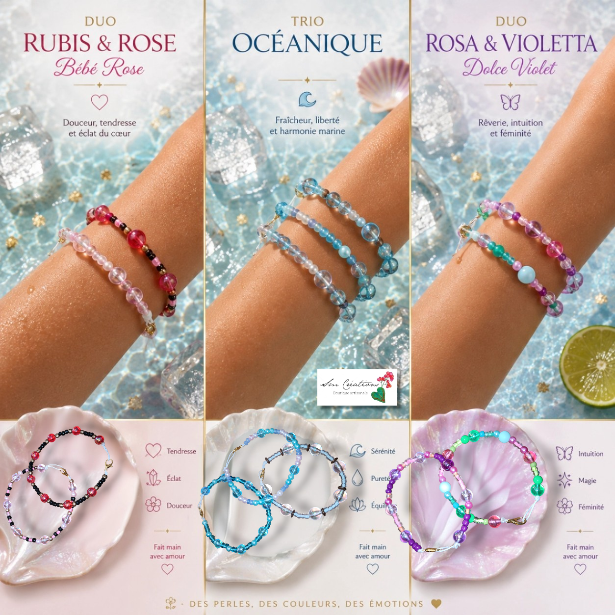 Lot ✨ Bracelet Artisanal Handmade
