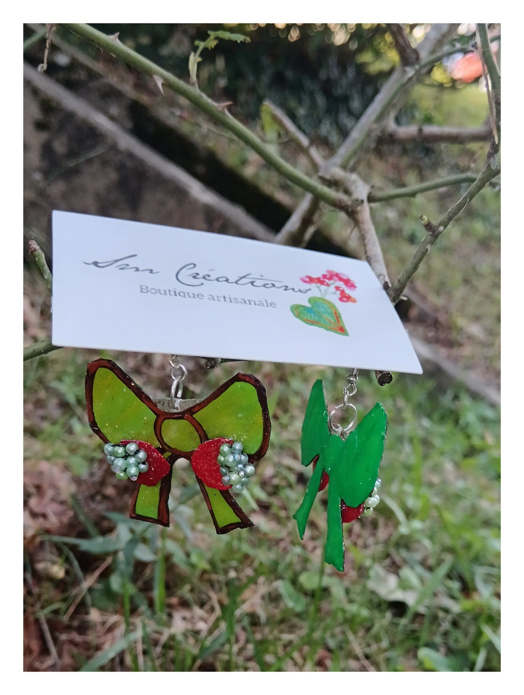 Boucle d'oreille Arte| ''Gift'' 95% Naturelle